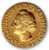 Anderdersen(golden medal - public domain. Wikimedia Commons