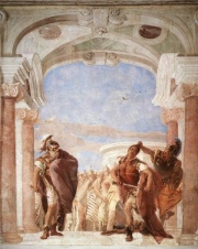 지오반니 바티스타 티에폴로 - 아킬레우스의 분노